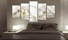 Artgeist Obraz - Afroditine kvety 100x50 obraz na plátne s dreveným rámom