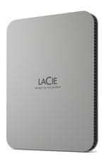 LaCie Mobile/1TB/HDD/Externá/2.5"/Strieborná/2R
