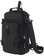 Canyon CB-1 batoh, 29 x 16 x 9cm, 3.5L, USB-A port, 3+3 vrecká, 2 interné prepážky, dažďu odolný, čierny
