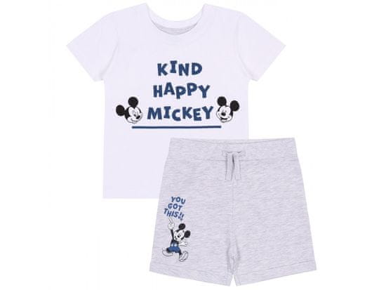 Disney Súprava detskej mikiny s kraťasmi Mickey Mouse, OEKO-TEX