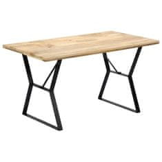 Vidaxl Jedálenský stôl z mangového dreva 140x80x76 cm