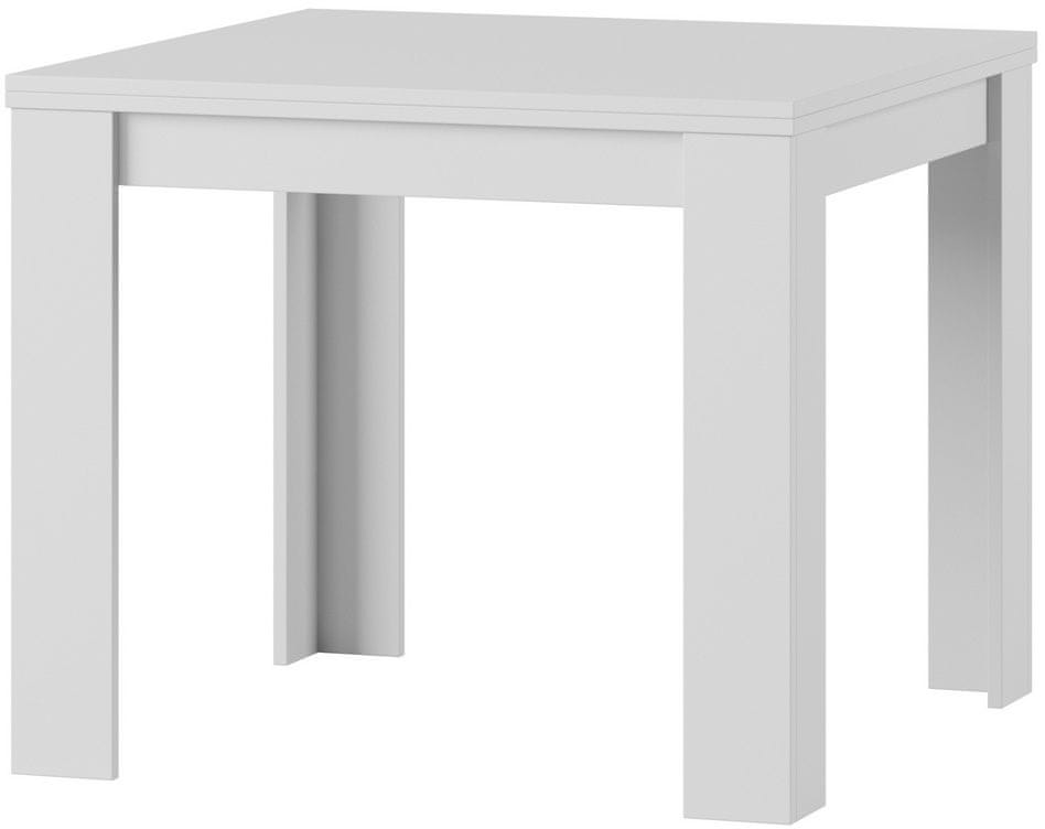 CASARREDO Jedálenský stôl rozkladacia MARE 40 biela mat