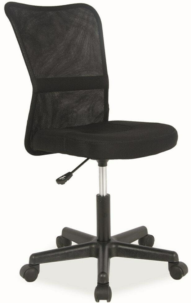CASARREDO Kancelárska stolička Q-121 čierna