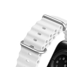 Dux Ducis Strap remienok na Apple Watch 42/44/45mm, white