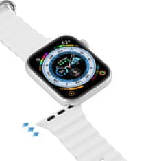 Dux Ducis Strap remienok na Apple Watch 42/44/45mm, white