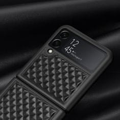 Dux Ducis Venice kryt na Samsung Galaxy Z Flip 4, čierny