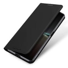 Dux Ducis Skin Pro knižkové puzdro na Sony Xperia 5 IV, čierne