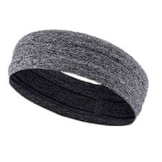 MG Running Headband športová čelenka, sivá