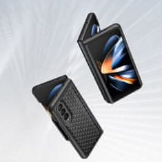 Dux Ducis Venice kryt na Samsung Galaxy Z Fold 4, čierny