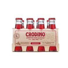 Crodino Rosso 0,10L - Nealkoholický prémiový aperitív 0,0% alk.