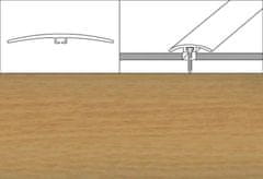 Effector Prechodové lišty A64 - NARÁŽACIE šírka 4 x výška 0,5 x dĺžka 93 cm - buk jasný