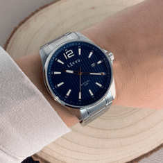 LAVVU Pánske hodinky so zafírovým sklom NORDKAPP Blue
