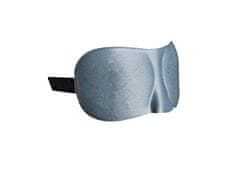 Iso Trade Cestovná sada 3D maska na spanie šedá ISO