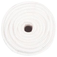 Vidaxl Lodné lano biele 16 mm 100 m polypropylén