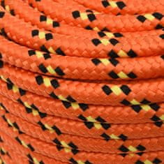 Vidaxl Lodné lano oranžové 12 mm 100 m polypropylén