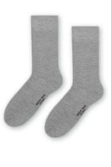 STEVEN Pánske ponožky merino wool NERO (čierna) EU 41-43