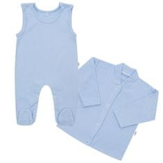 NEW BABY 2-dielna bavlnená súprava New Baby Sweetie modrá 68 (4-6m)