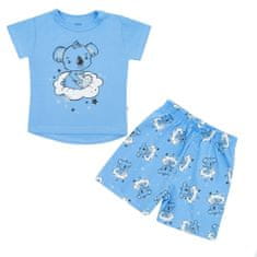 NEW BABY Detské letné pyžamko New Baby Dream modré 62 (3-6m)