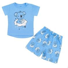 NEW BABY Detské letné pyžamko New Baby Dream modré 74 (6-9m)