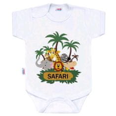 NEW BABY Body s potlačou New Baby SAFARI 86 (12-18m)