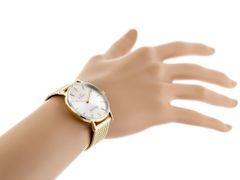 Gino Rossi Dámske analógové hodinky Tirmur zlatá Universal