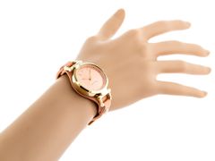 Gino Rossi Dámske analógové hodinky Nilram ružová Universal