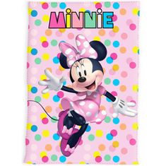 SETINO Detská flísová deka Minnie Mouse - Disney