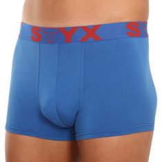 Styx 3PACK pánske boxerky športová guma modré (3G96789) - veľkosť XL