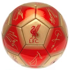FAN SHOP SLOVAKIA Futbalová lopta Liverpool FC Signature 21, veľkosť 5