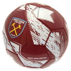 FAN SHOP SLOVAKIA Futbalová lopta West Ham United FC Sharp, veľkosť 5