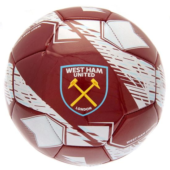FAN SHOP SLOVAKIA Futbalová lopta West Ham United FC Sharp, veľkosť 5