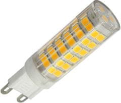 HADEX Žiarovka LED G9, 75x SMD2835, 230VAC/4,5W, biela