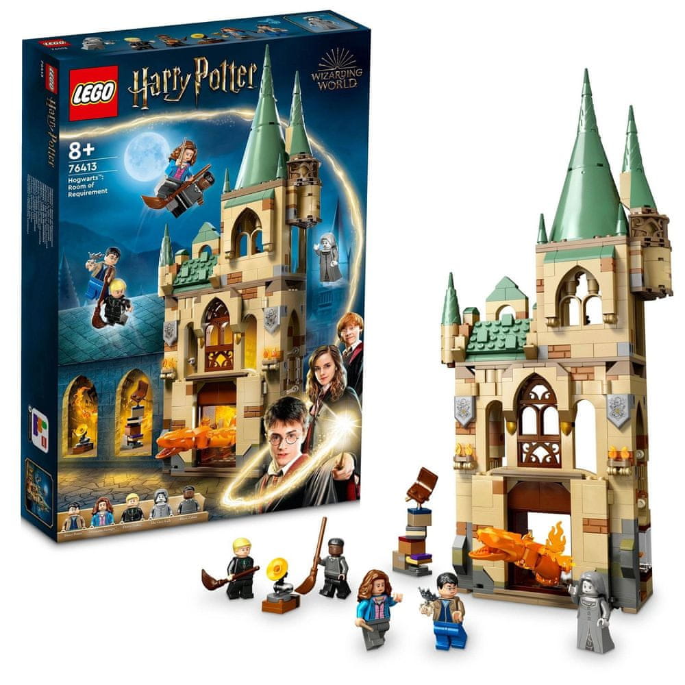 LEGO Harry Potter 76413 Rokfort: Komnata najvyššej potreby - rozbalené