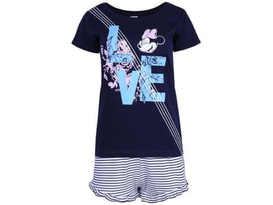 Disney Dámske pyžamo s pruhovanou potlačou Minnie Mouse Disney