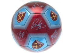 FAN SHOP SLOVAKIA Futbalová lopta West Ham United Podpisy veľkosť 5