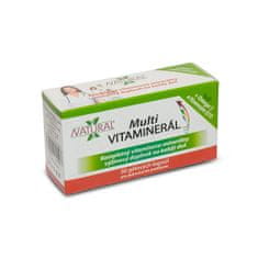 Natural Multi-Vitaminerál - 30 kapsúl