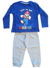 SETINO Chlapčenské pyžamo Super Mario It'sa me MARIO 98 / 2–3 roky Modrá