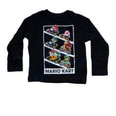 SETINO Chlapčenské tričko s dlhým rukávom Super Mario Kart 116 / 5–6 rokov