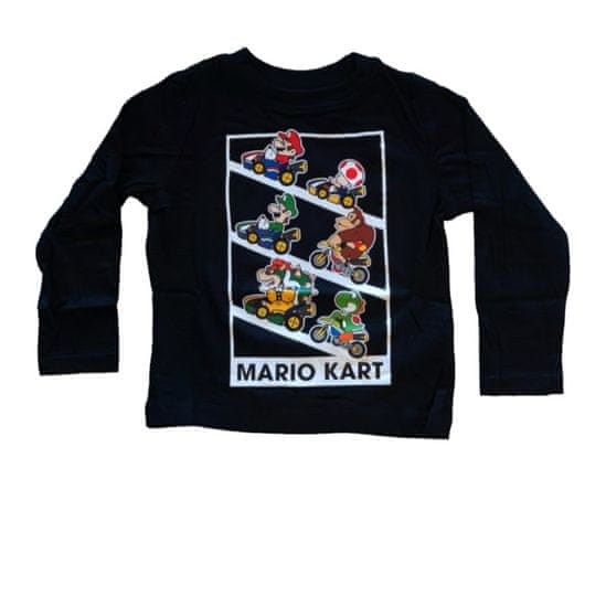 SETINO Chlapčenské tričko s dlhým rukávom Super Mario Kart