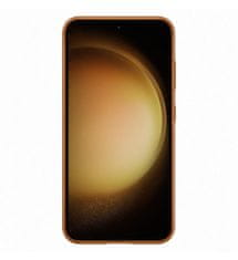 SAMSUNG kožený kryt na Galaxy S23 hnedý