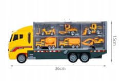 Iso Trade ISO Kamión s autíčkami stavebníctve