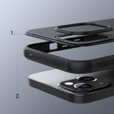 Nillkin Super Frosted Shield kryt na iPhone 13 mini, čierny