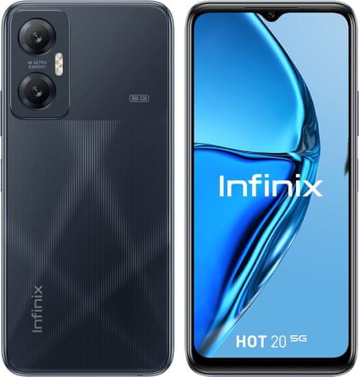 Infinix Hot 20 5G NFC, 4GB/128GB Racing Black