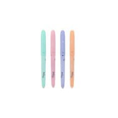 Astra Gumovateľné pero OOPS! Pastel, 0,6mm, modré, dve gumy, blister, mix farieb, 201022005
