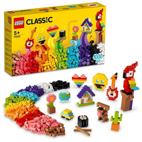 LEGO Classic 11030 Veľké balenie kociek