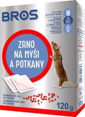 BROS Návnada Bros, na myši a potkany, 120g, zrno