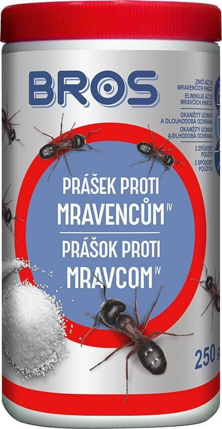 WEBHIDDENBRAND Prášok Bros, proti mravcom, 250 g