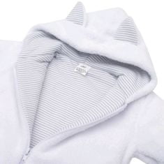 NEW BABY Luxusný detský zimný kabátik s kapucňou New Baby Snowy collection 74 (6-9m)