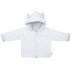 NEW BABY Luxusný detský zimný kabátik s kapucňou New Baby Snowy collection 56 (0-3m)