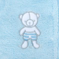 NEW BABY Zimný kabátik New Baby Nice Bear modrý 62 (3-6m)